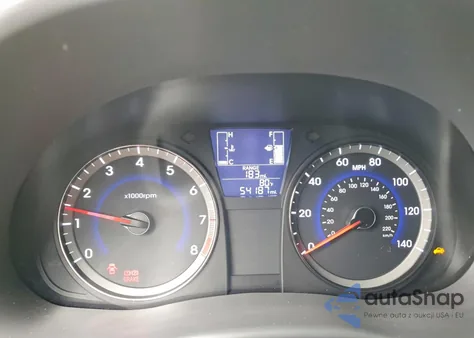 2015 Hyundai Accent Gls z USA, uszkodzony, nr VIN KMHCT4AE7FU853630